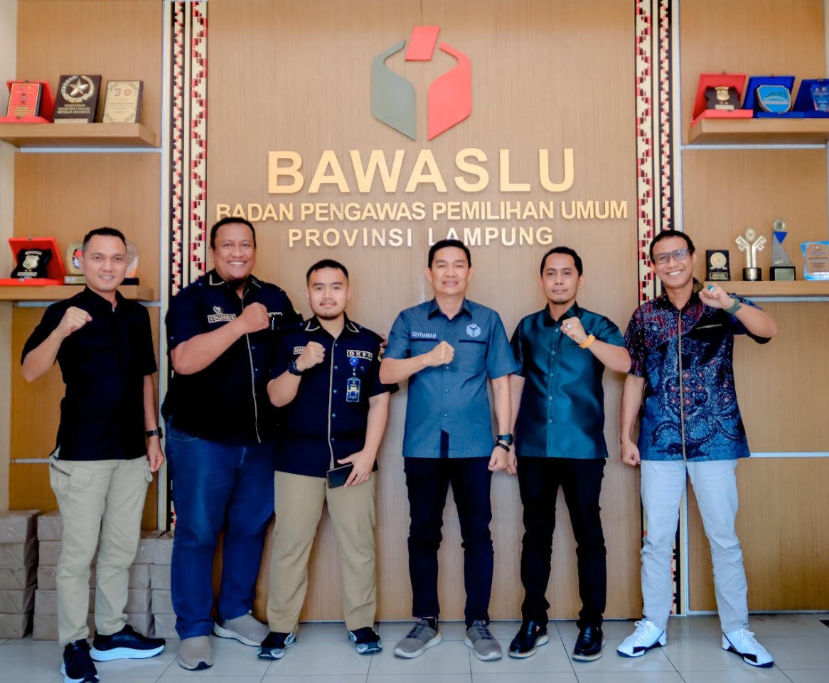 Bawaslu Lampung Terima Kunjungan Tim Dewan Kehormatan Penyelenggara Pemilu
