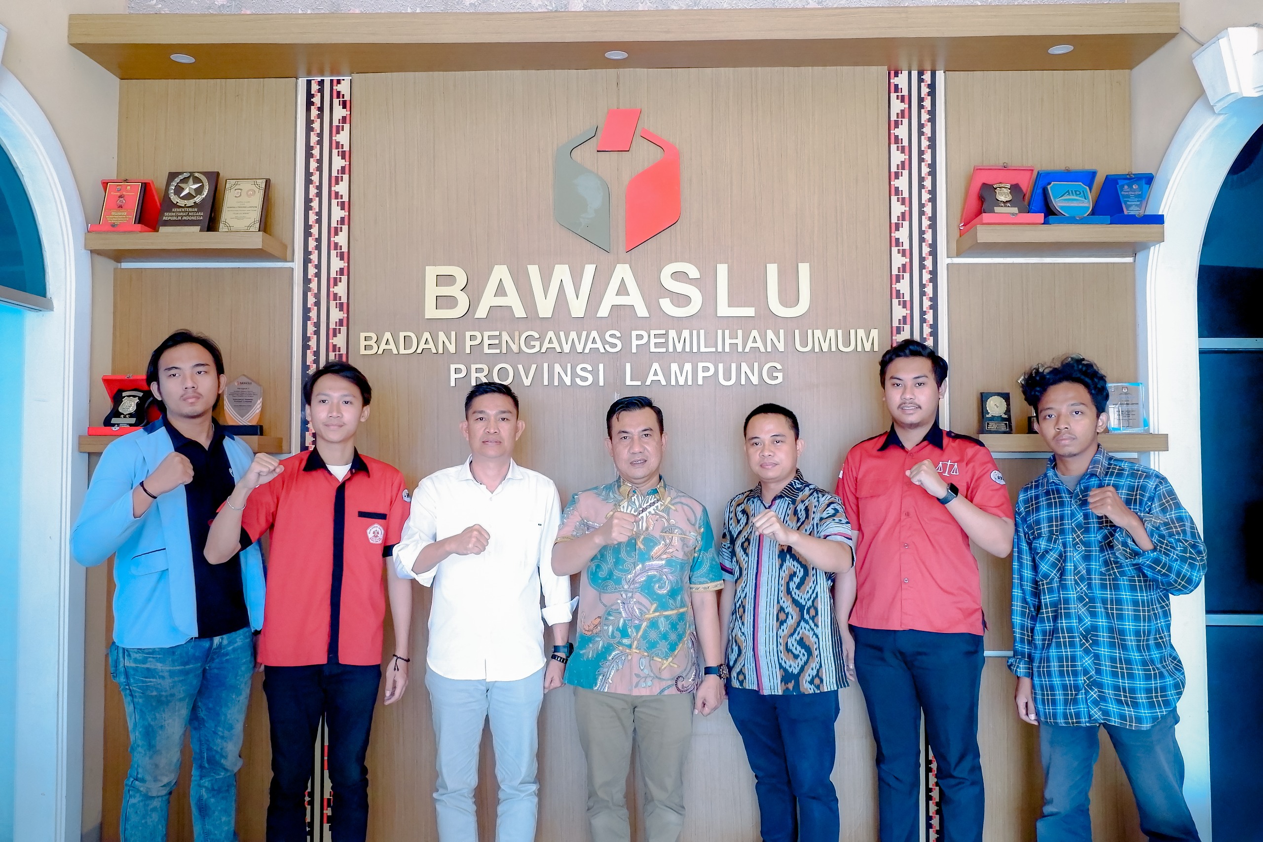 Bawaslu Lampung Terima Audiensi Badan Eksekutif Mahasiswa Fakultas Hukum Universitas Bandar Lampung