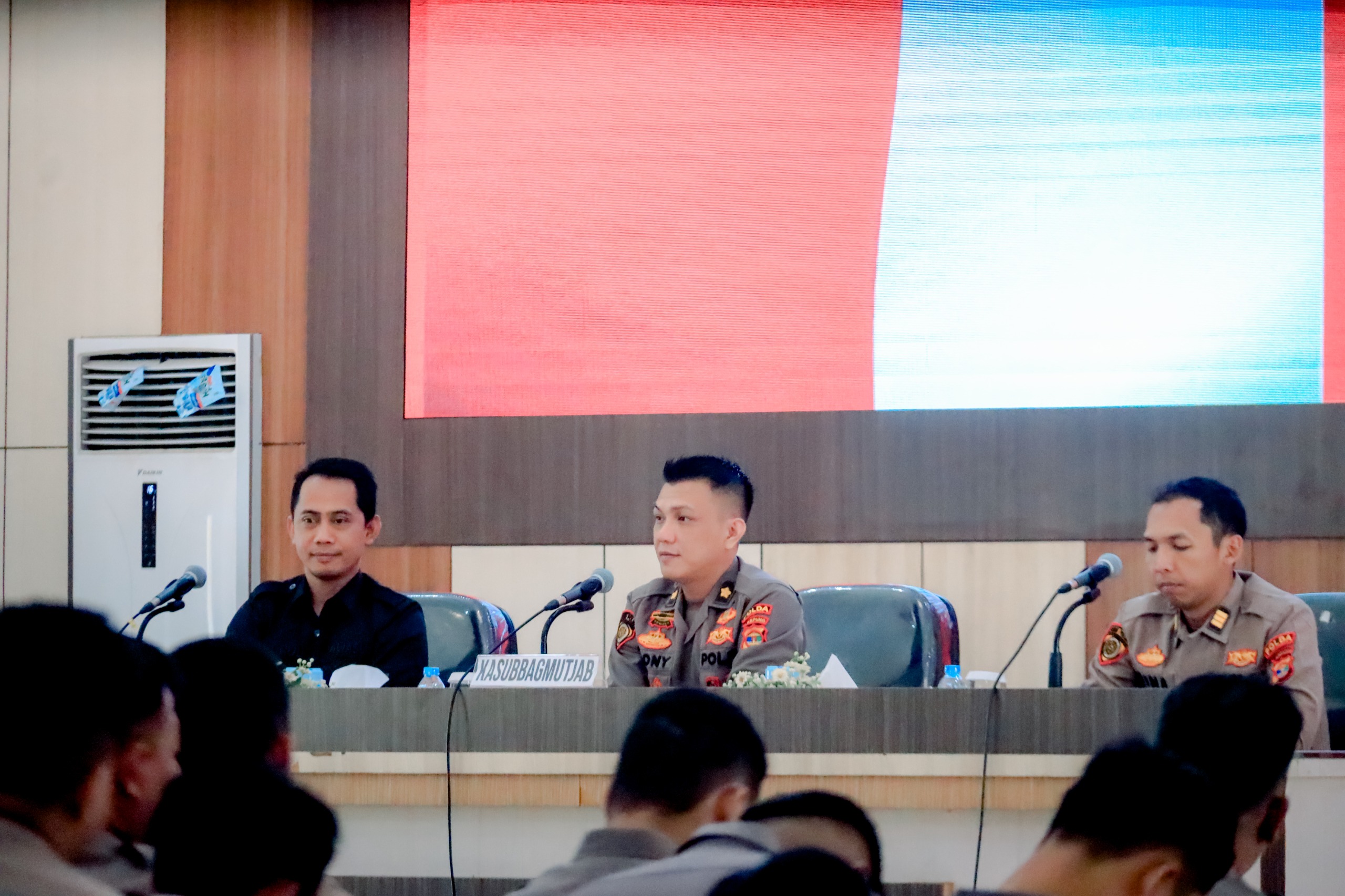 Bawaslu Lampung Hadiri Analisa Dan Evaluasi Personel Polda Lampung Yang Melaksanakan Penugasan Di Luar Struktur Polri TW. II T.A. 2024