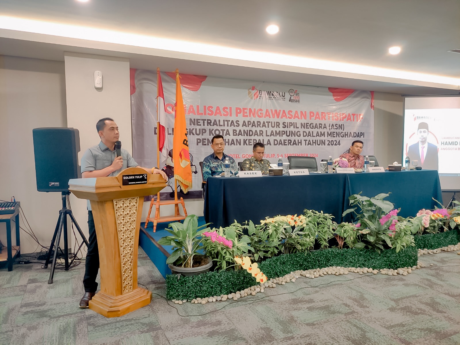 Jelang Pilkada 2024, Bawaslu Gelar Sosialisasi Pengawasan Partisipatif Dan Deklarasi Netralitas ASN