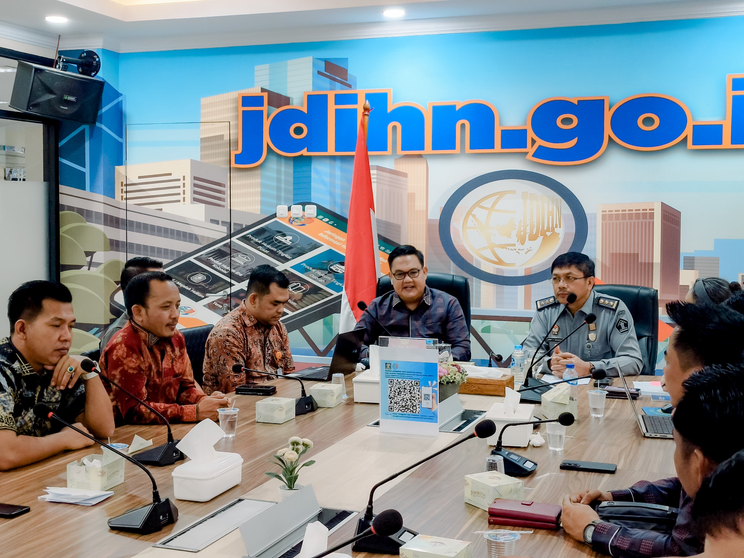 Bawaslu Provinsi Lampung Lakukan Studi Banding JDIH Di BPHN Kemenkumham RI