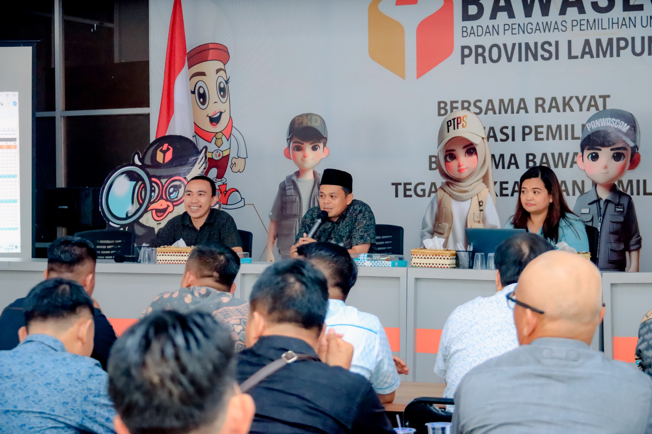 Bawaslu Lampung Tegaskan Rekrutmen PTPS Pilkada 2024 Sesuai Aturan