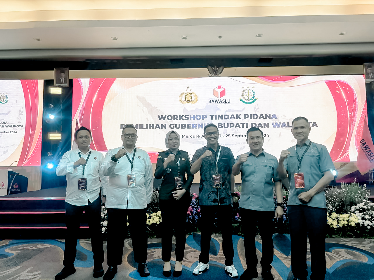 Bawaslu Lampung Hadiri Workshop Tindak Pidana Pemilihan Gubernur, Bupati, dan Walikota