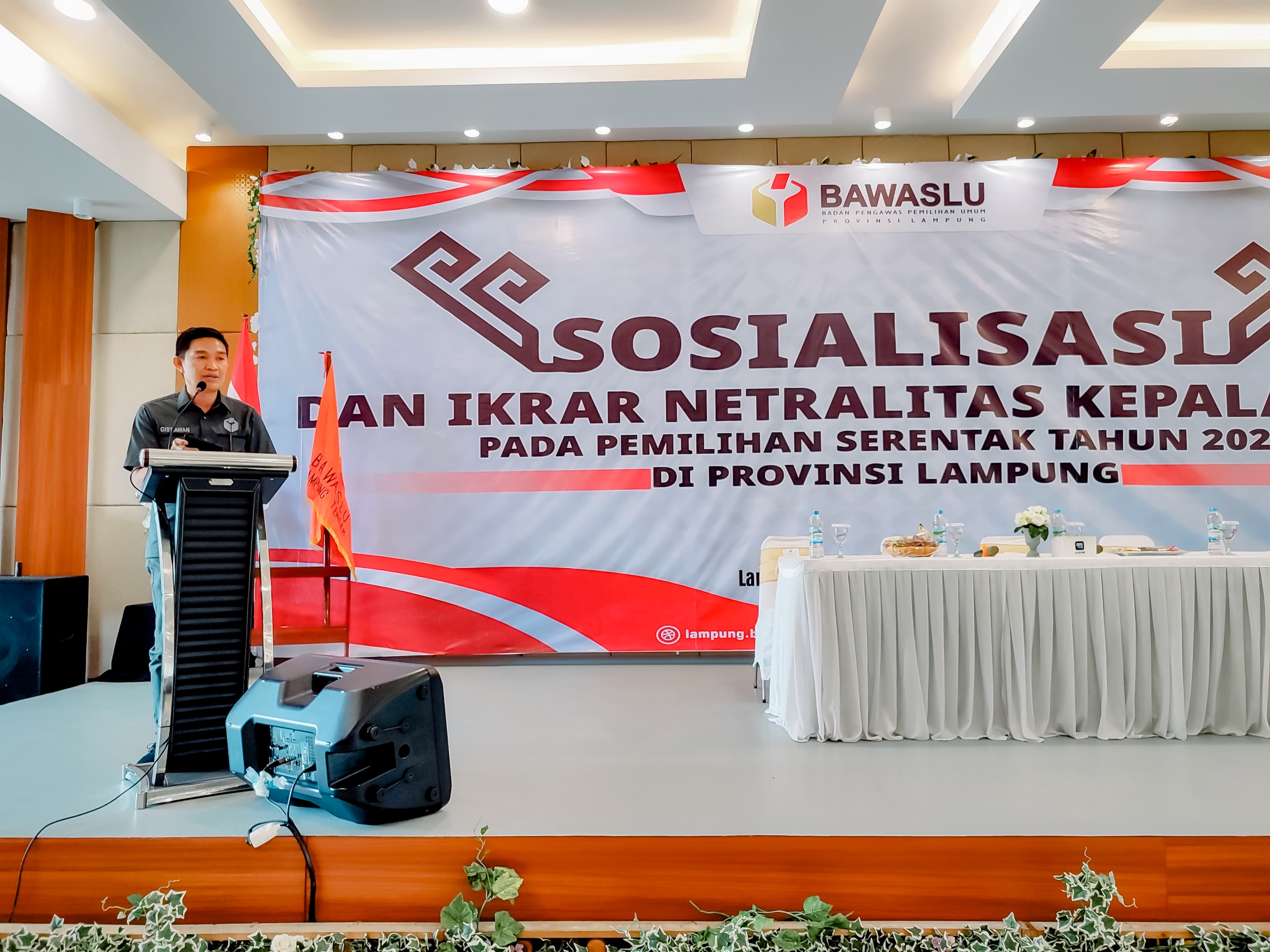Bawaslu Lampung Tegaskan Netralitas ASN dan Kepala Desa dalam Pilkada Serentak 2024 Di Lampung Tengah