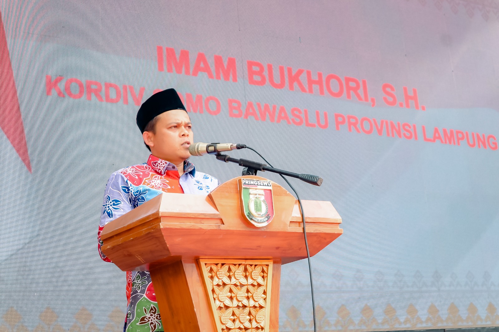 Bawaslu Provinsi Lampung Ajak Masyarakat Pringsewu Jaga Pilkada 2024 Damai Dan Kondusif