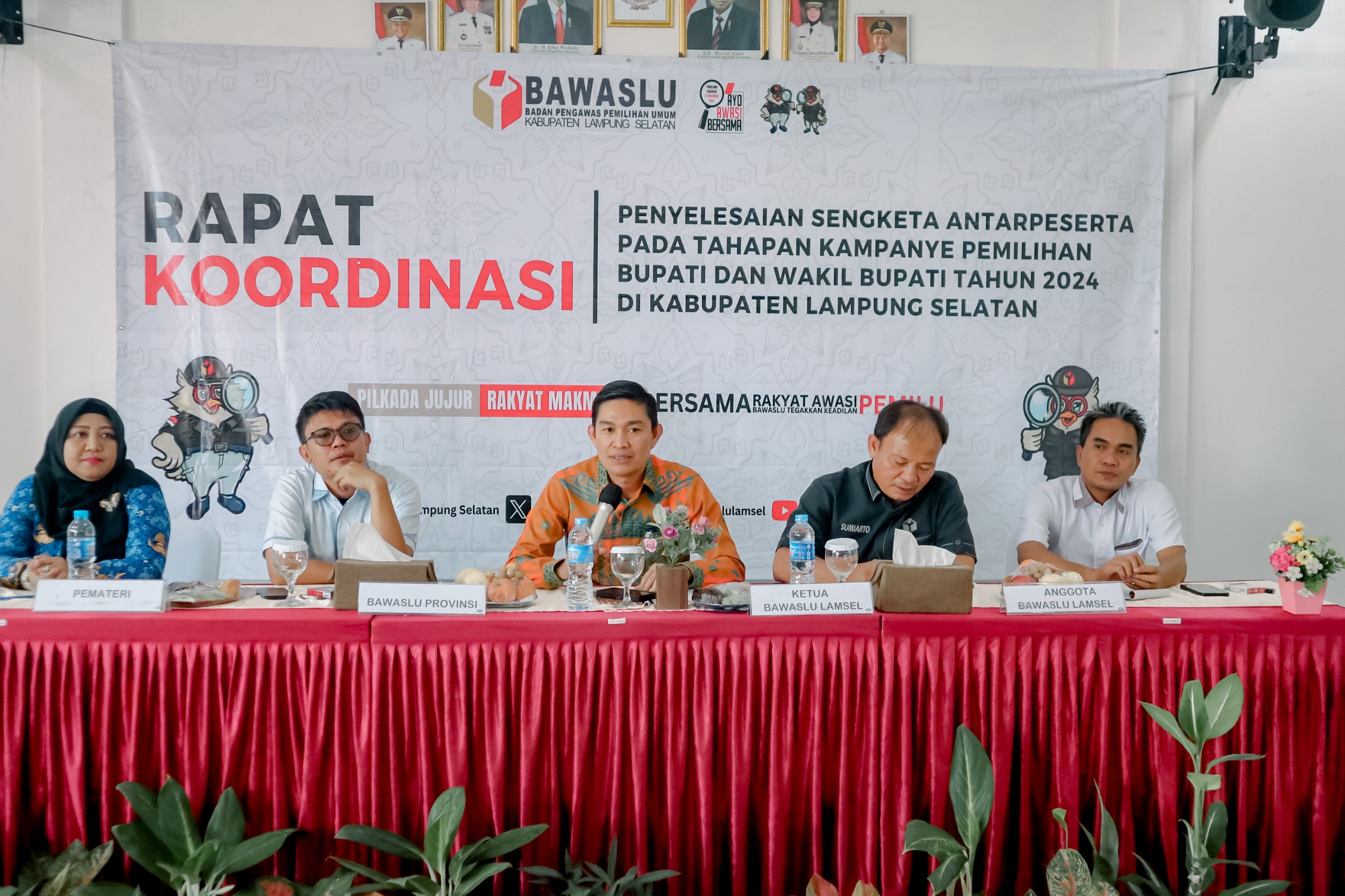 Bawaslu Lampung Imbau Jajarannya Untuk Siap Antisipasi Sengketa Pemilihan Di Tahapan Kampanye Pilkada 2024