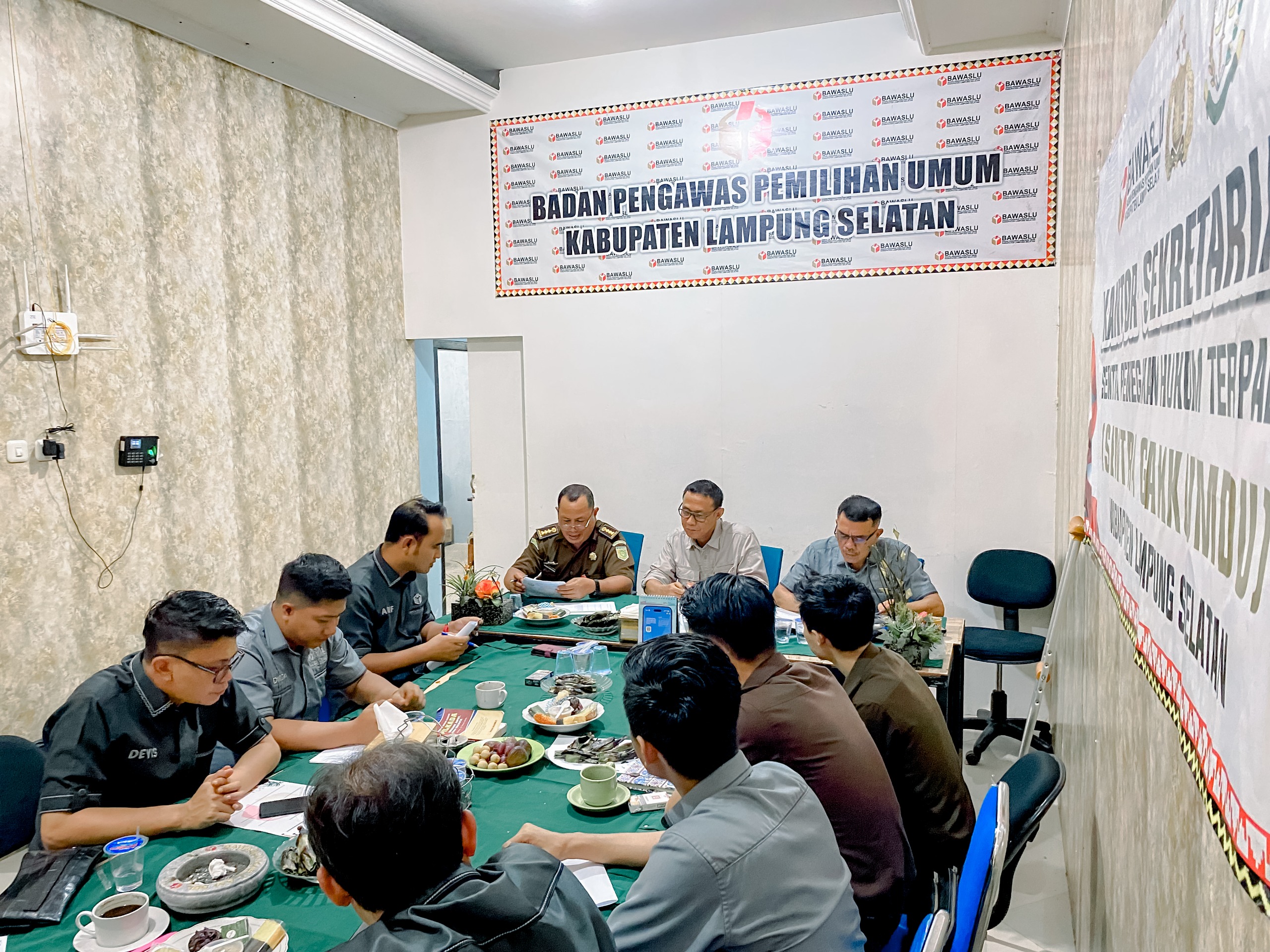 Bawaslu Lampung Imbau Jajaran Gakkumdu Kabupaten Lampung Selatan, Dalam Menangani Dugaan Pelanggaran Sesuai Dengan Aturan