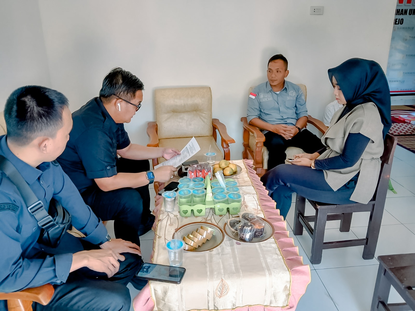 Bawaslu Lampung Pastikan Proses Seleksi PTPS Sesuai Pedoman Teknis Di Kecamatan Gadingrejo