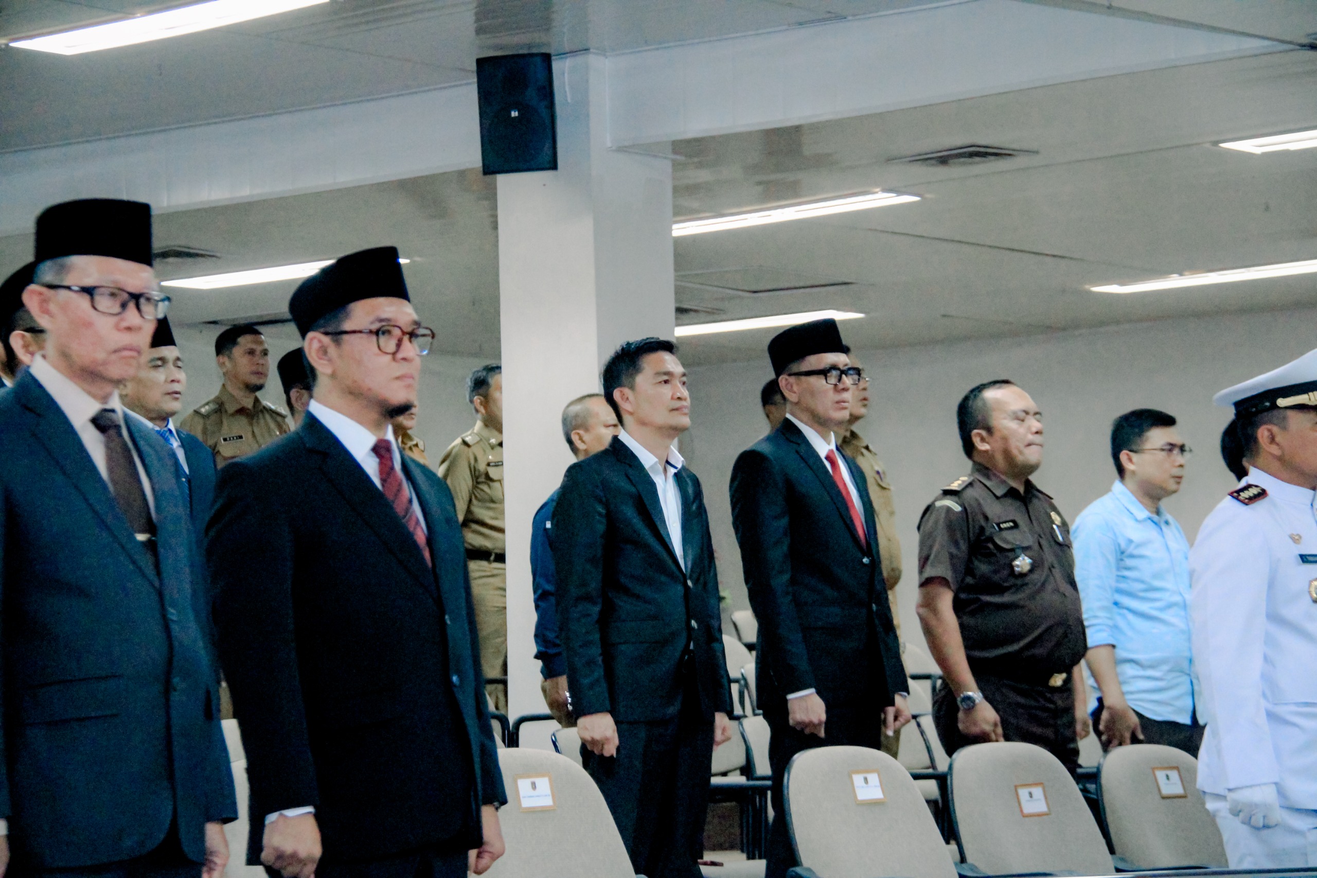 Bawaslu Lampung Hadiri Pengucapan Sumpah Pimpinan DPRD Provinsi Lampung Masa Jabatan 2024-2029