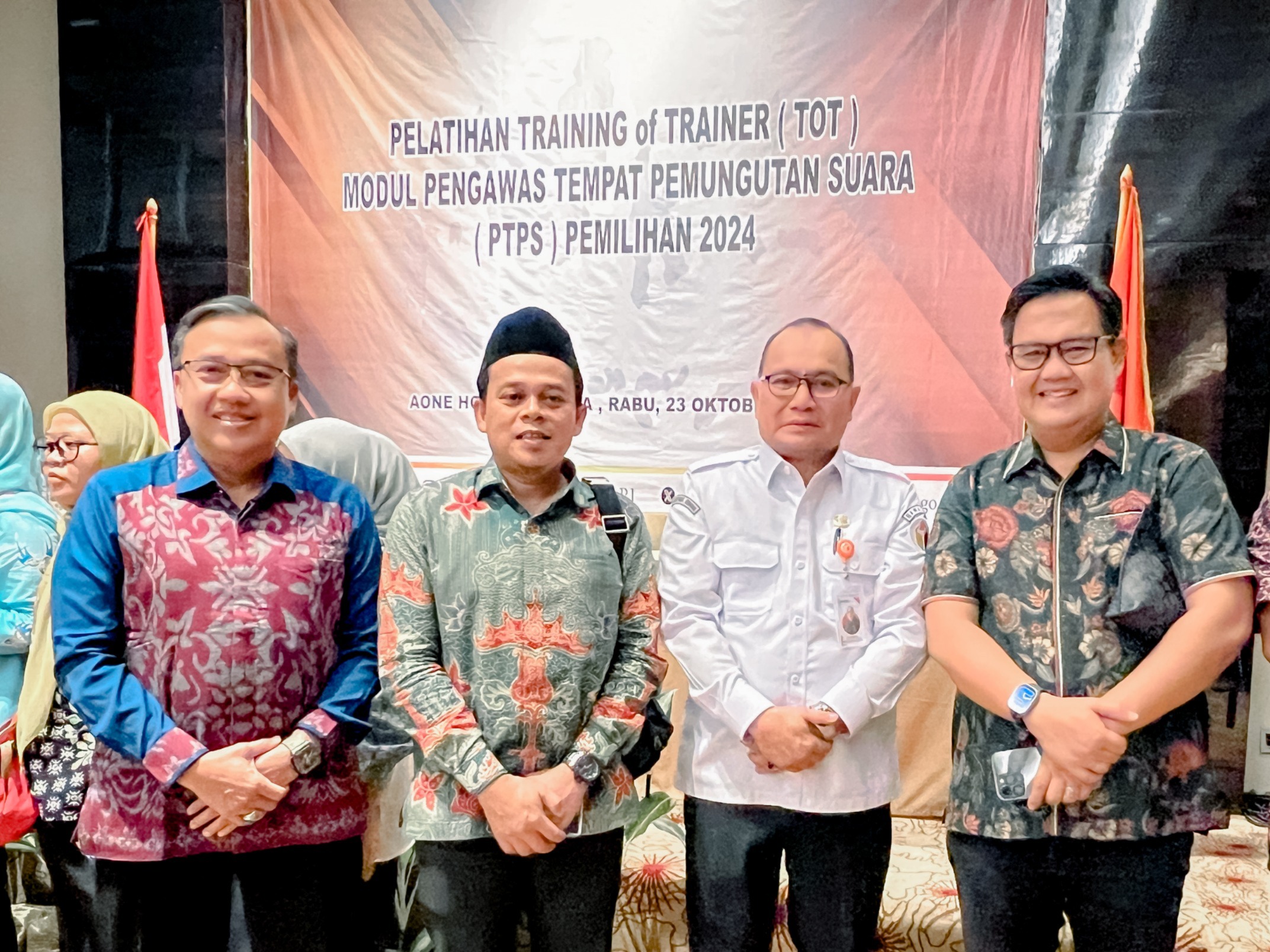 Bawaslu Lampung Ikuti Pelatihan ToT PTPS, Tingkatkan Kompetensi Pengawas TPS Untuk Pemilihan 2024