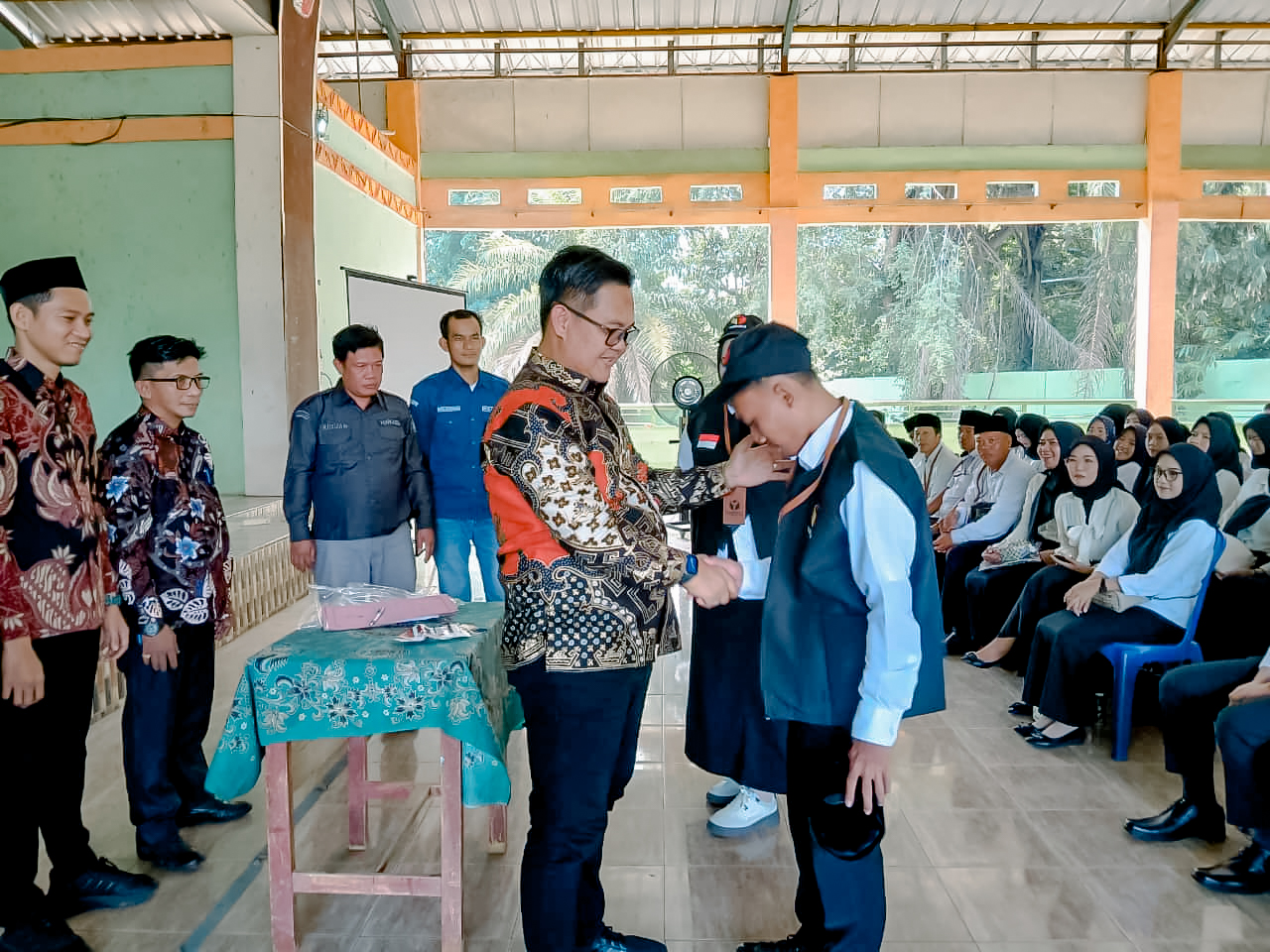 Panwaslu Kotabumi Selatan Resmi Lantik 104 PTPS, Bawaslu Lampung Imbau Tidak Ada Laporan Nihil