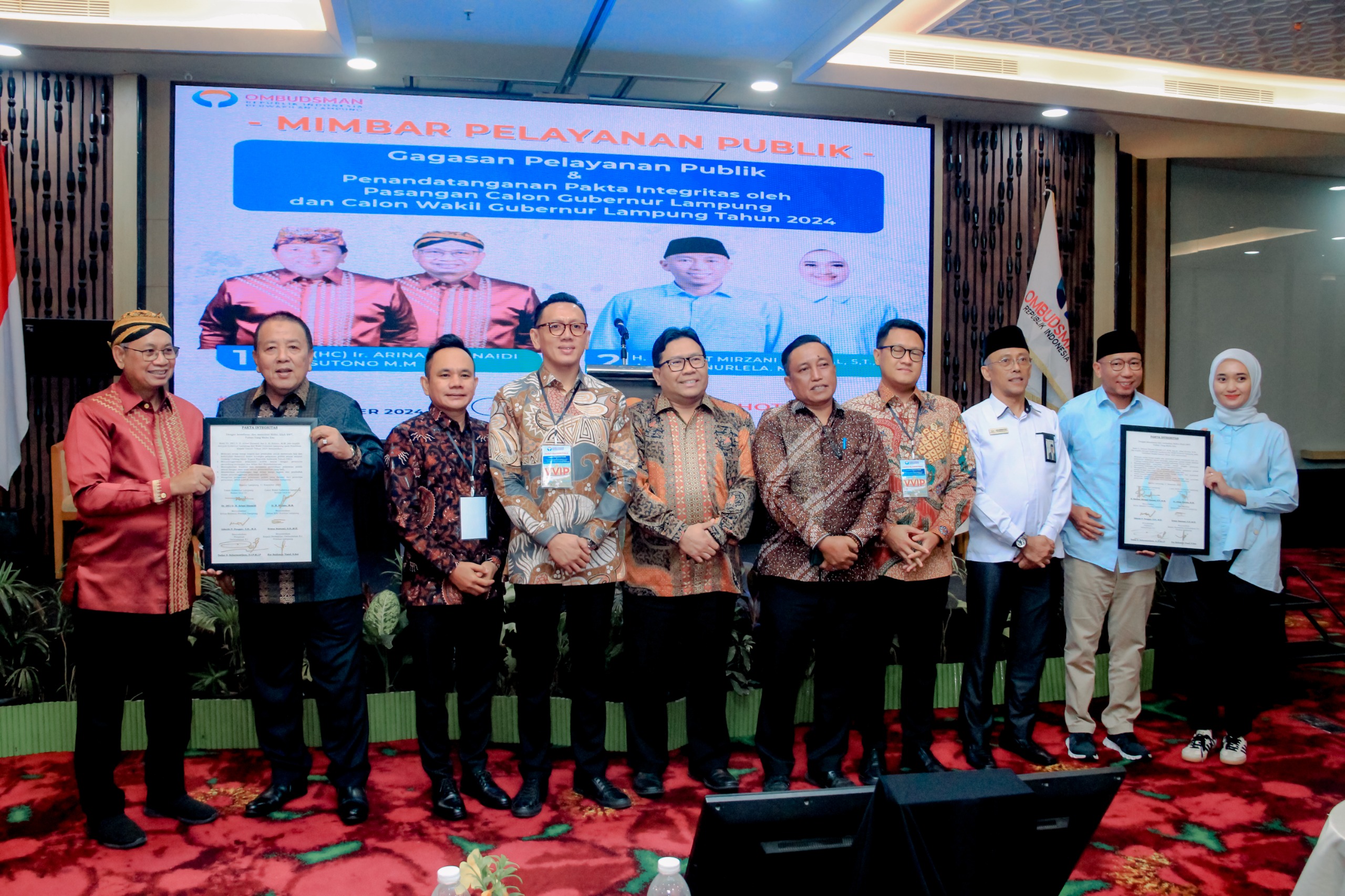 Bawaslu Lampung Apresiasi Mimbar Pelayanan Publik Ombudsman