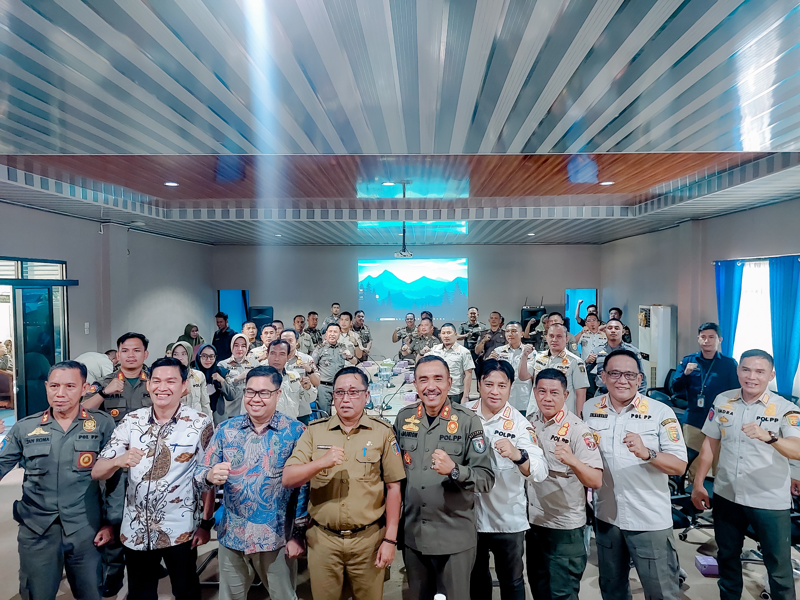 Kolaborasi Bawaslu Lampung Dan Satpol PP Dalam Bersinergi Jaga Ketertiban Pilkada 2024 Di Provinsi Lampung