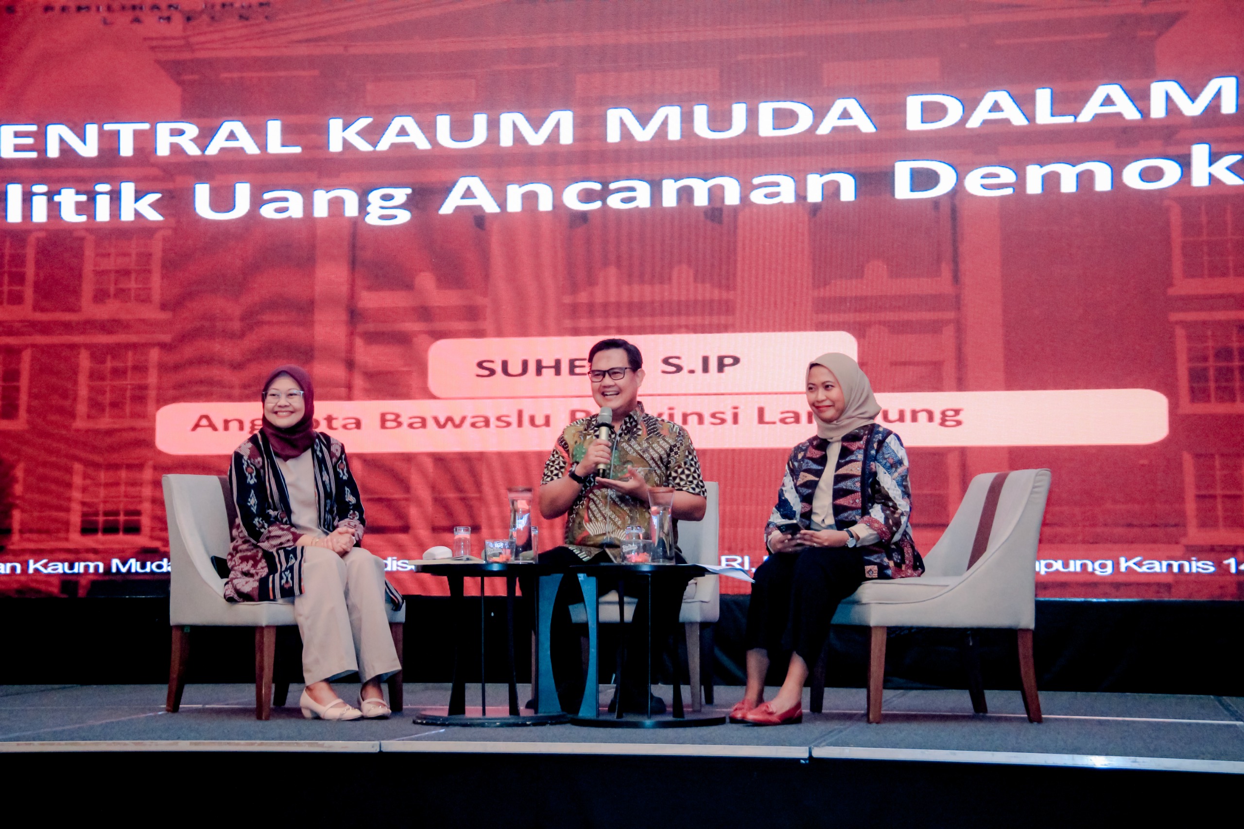 Kolaborasi KPK Dan Bawaslu Lampung Gencarkan Kampanye Anti Politik Uang Menjelang Pilkada 2024