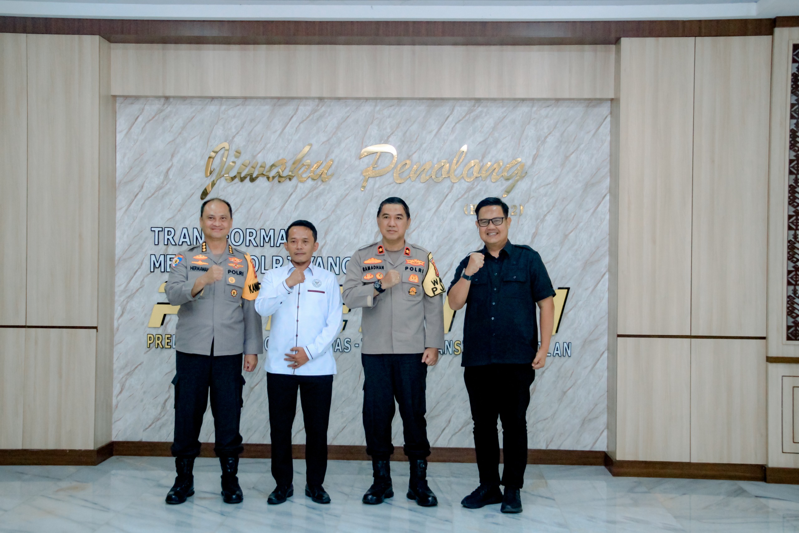Bawaslu Lampung Hadiri Kunjungan Kerja Kompolnas Di Polda Lampung Terkait Pengamanan Pilkada 2024