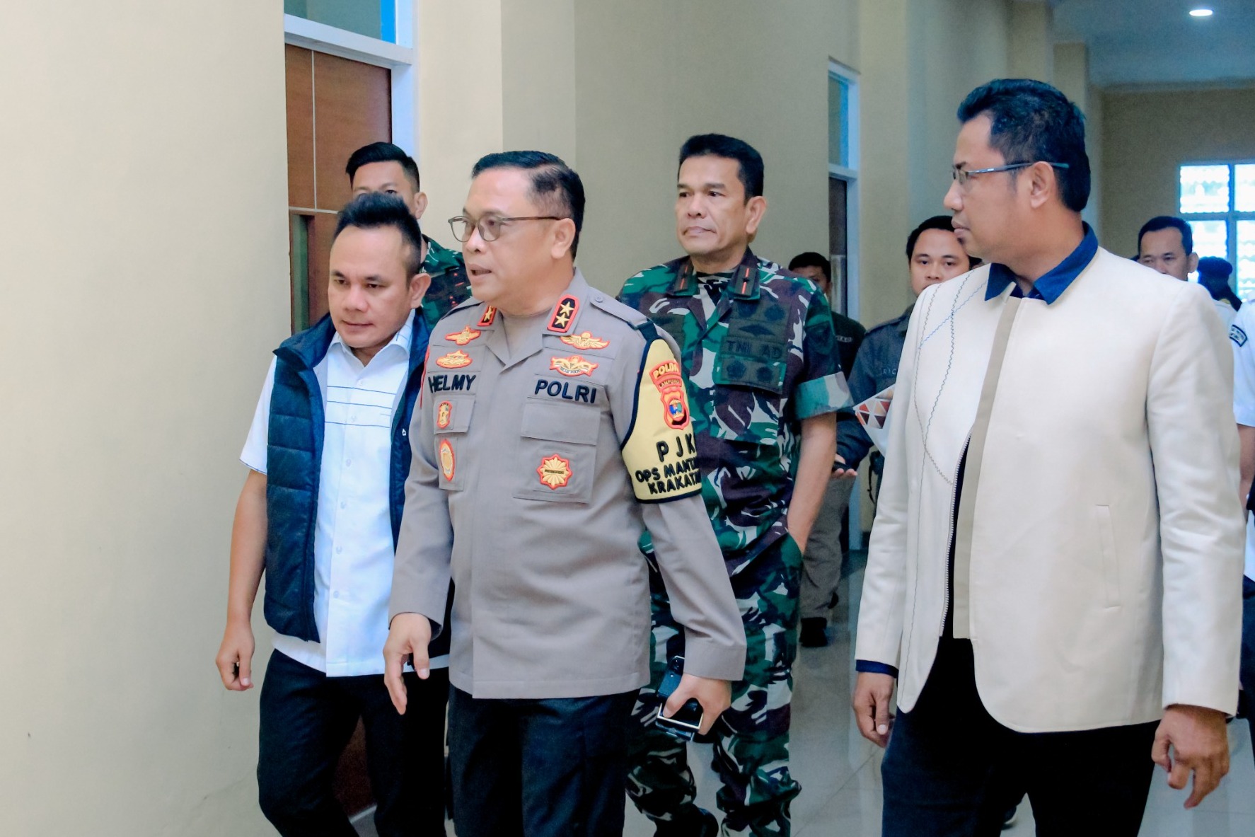 Bawaslu Lampung Hadiri Rapat Vicon Perkembangan Situasi Dan Pengamanan Pungut Dan Hitung Suara Pilkada Tahun 2024