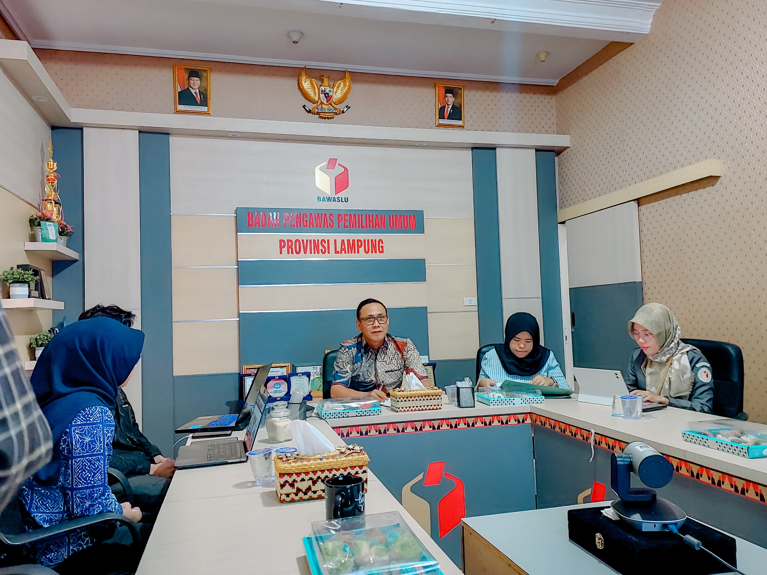 Bawaslu Lampung Bekerjasama Dengan BSSN Pastikan Keamanan Siber Pilkada Lampung 2024
