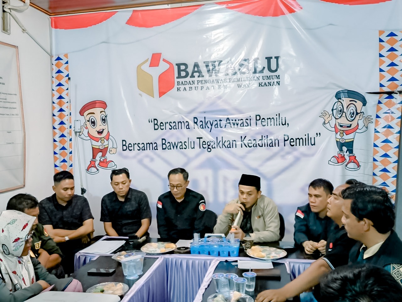 Bawaslu Lampung Tegaskan Panwaslucam Di Way Kanan Sampaikan Hasil Pengawasan Untuk Persiapan Pleno Rekapitulasi Penghitungan Suara Di Tingkat Kabupaten