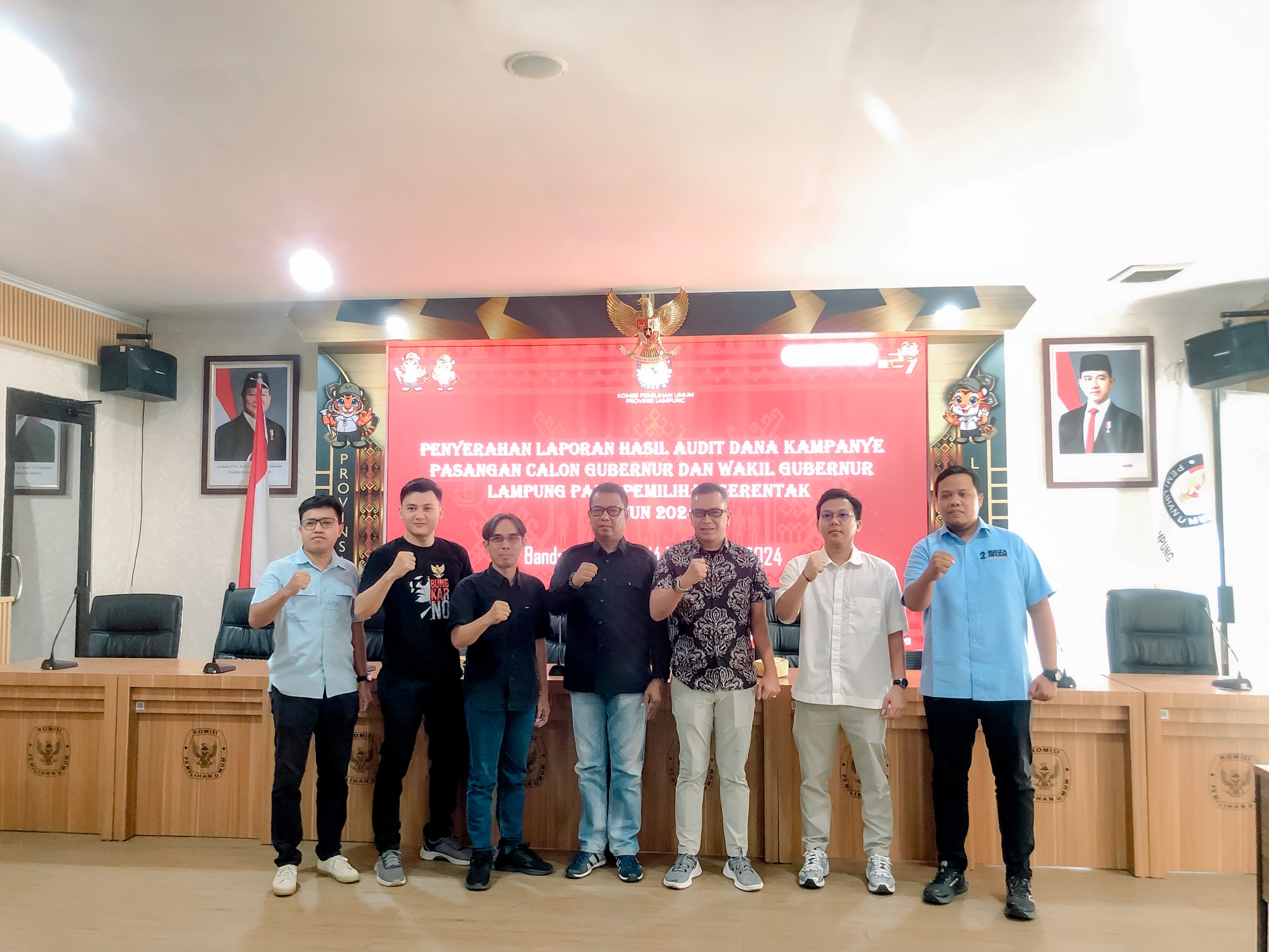 Bawaslu Lampung Pastikan Penyerahan Hasil Audit Dana Kampanye Sesuai Aturan