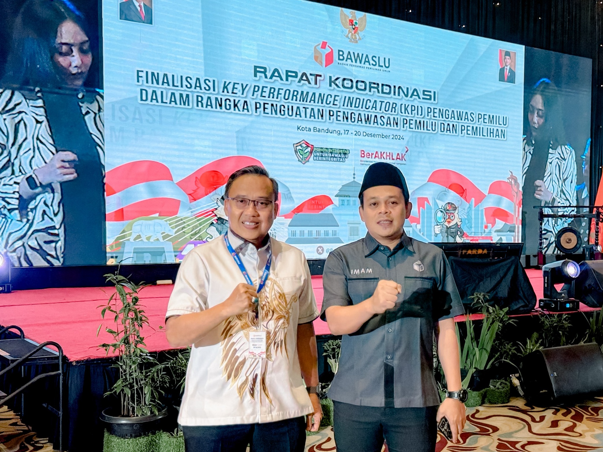 Bawaslu Lampung Hadiri Rakor Finalisasi KPI Pengawas Pemilu