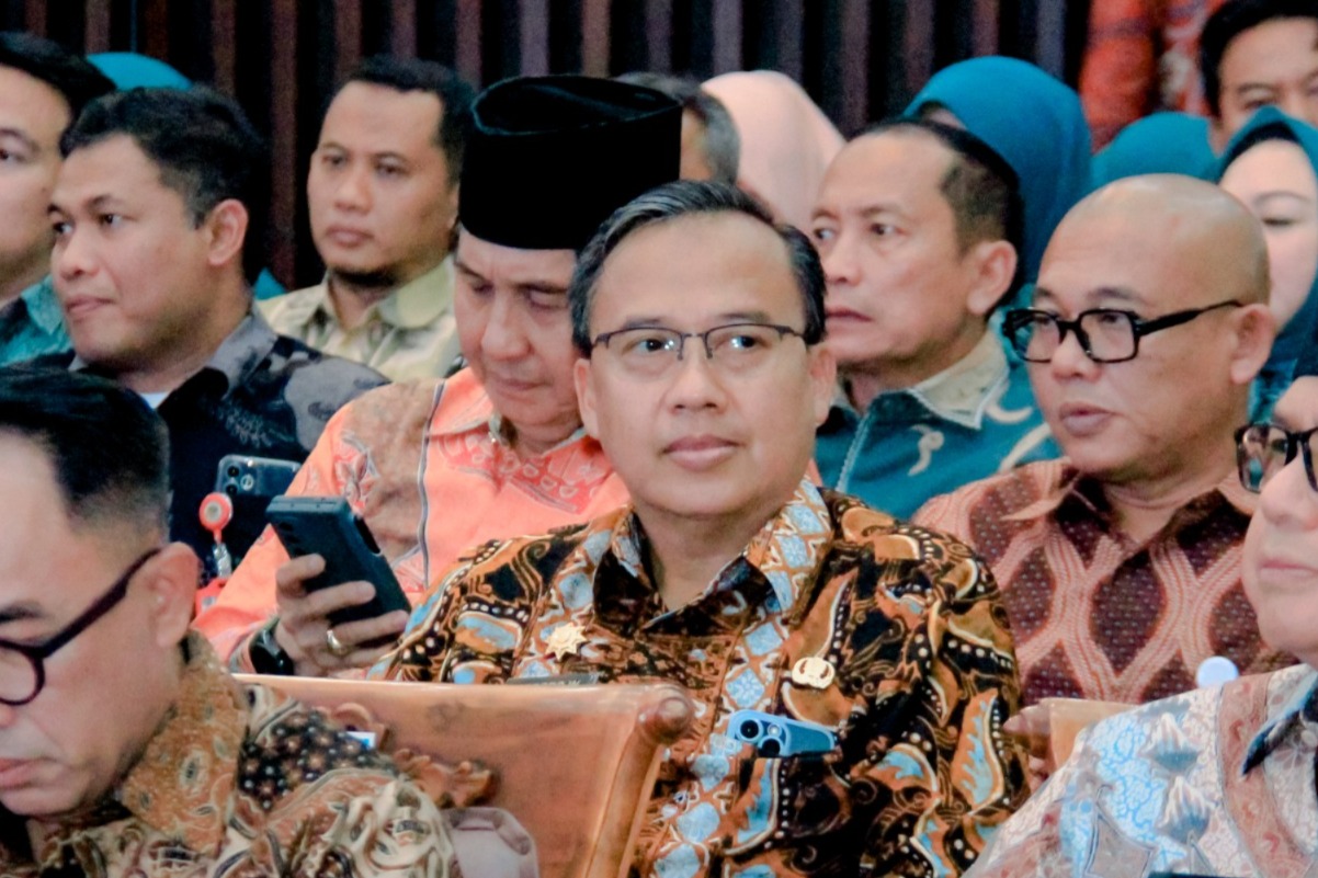 Bawaslu Lampung Hadiri Penyerahan Digital DIPA Dan TKD Tahun Anggaran 2025