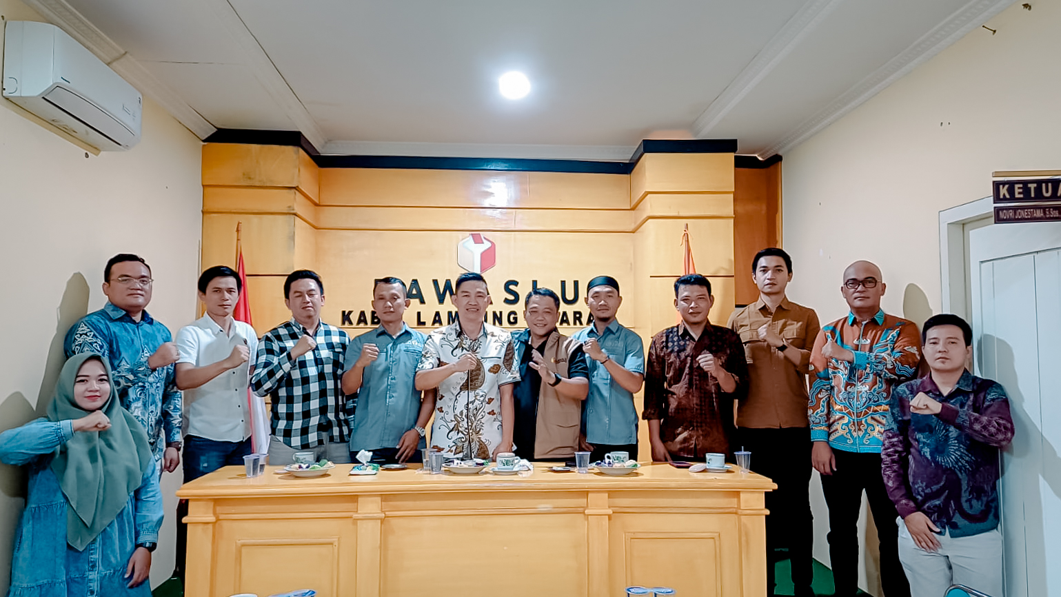 Gakkumdu Provinsi Lampung Lakukan Monev Penanganan Tindak Pidana Pemilihan Di Lampung Barat