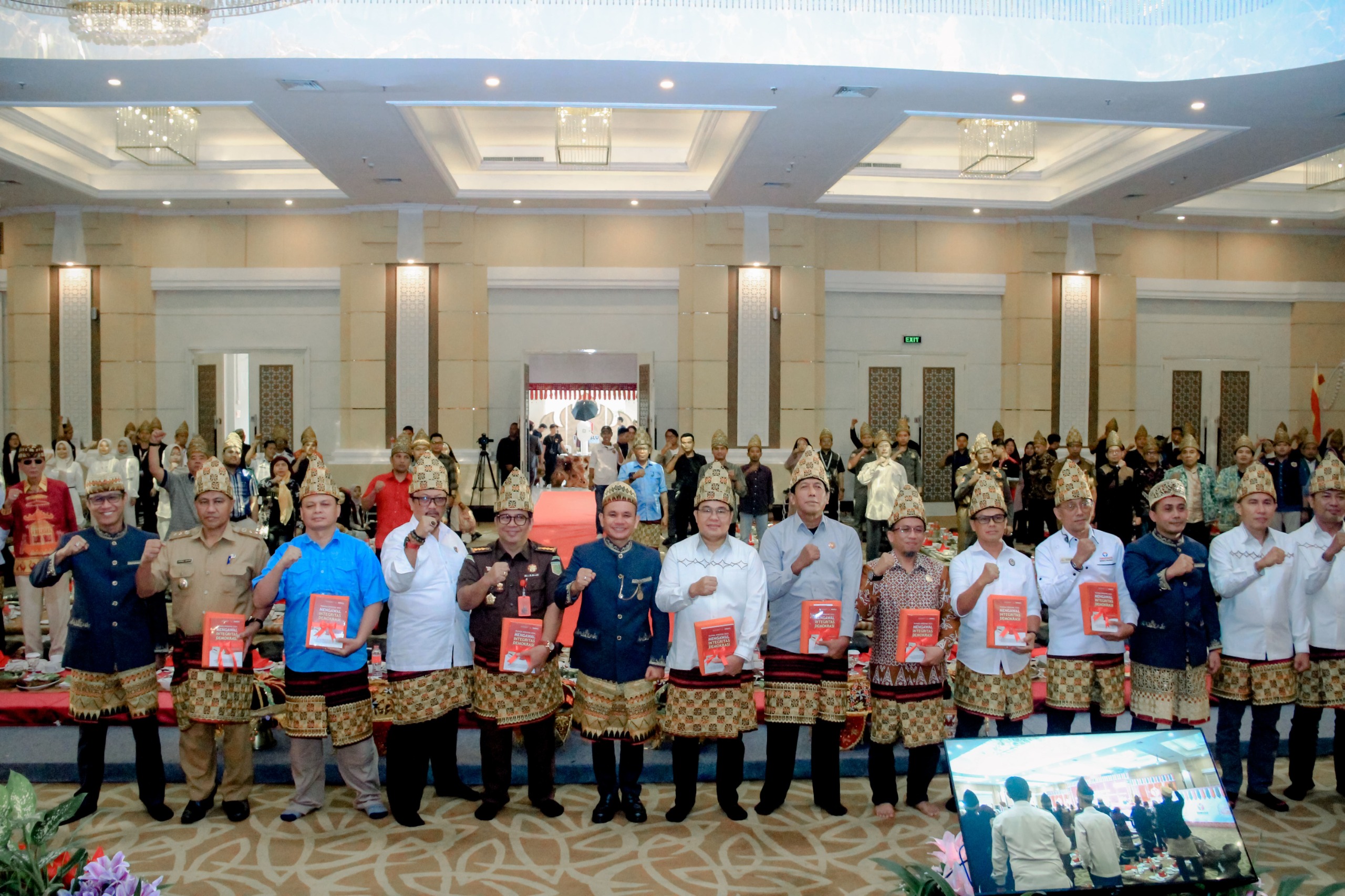 Bawaslu Lampung Gelar Evaluasi Pengawasan Pilkada Serentak 2024 Bersama Stakeholder, Komitmen Bersama Jaga Integritas Demokrasi