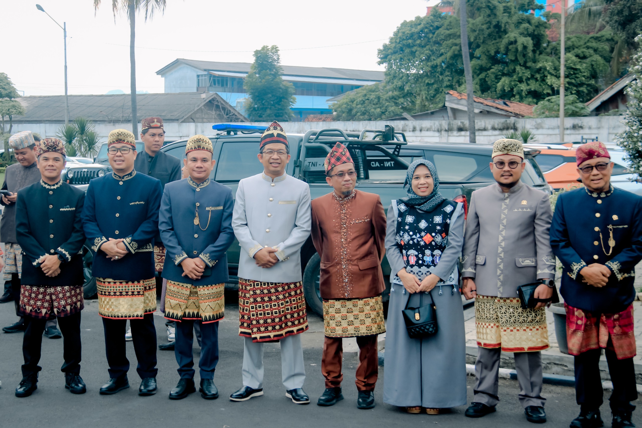 Bawaslu Lampung Hadiri Acara Ngantak Gubernur Provinsi Lampung Buka Belangan