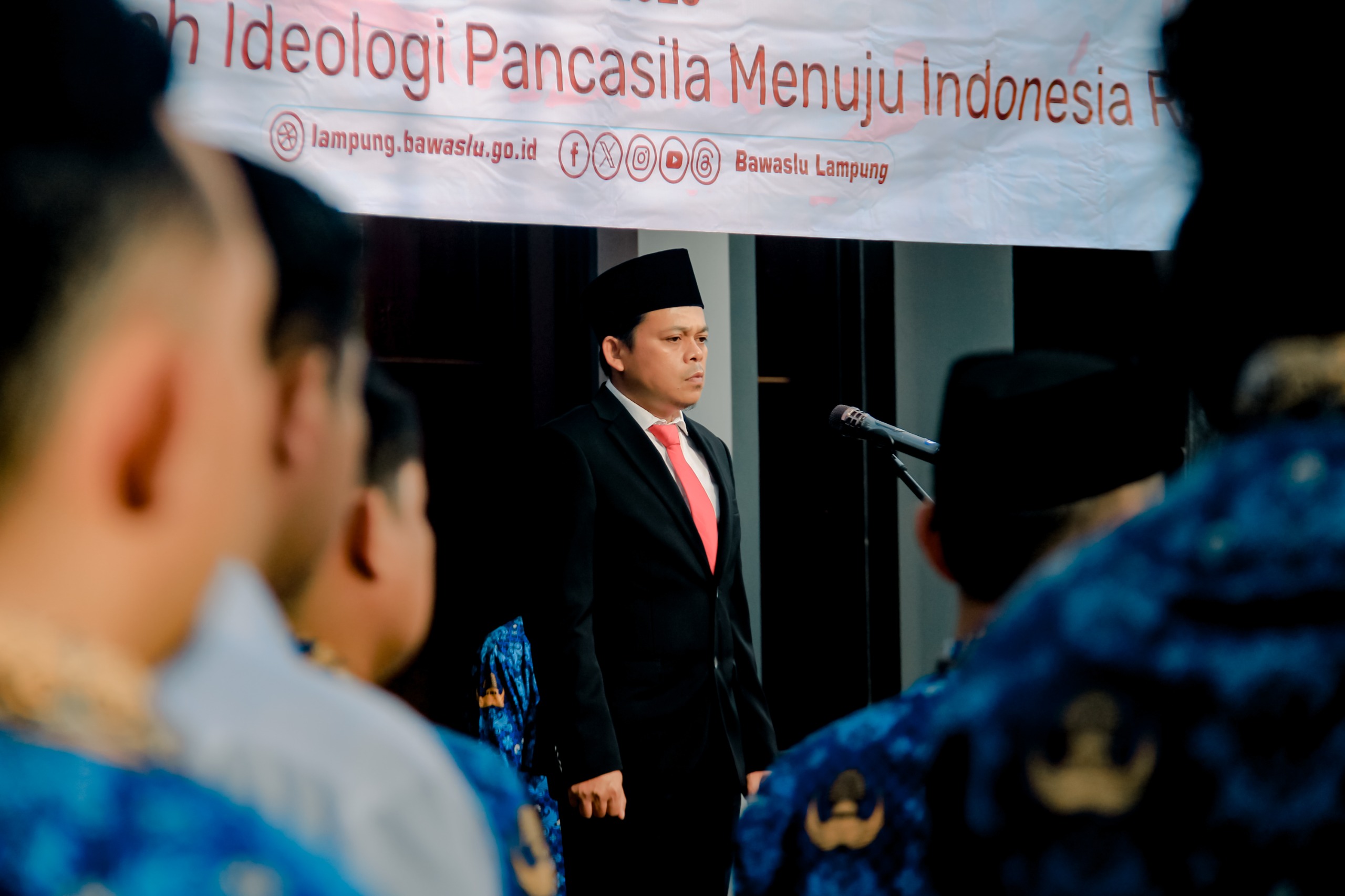 Gelar Upacara Peringatan Harlah Pancasila, Bawaslu Lampung Imbau Jajaran Jaga Semangat Gotong Royong