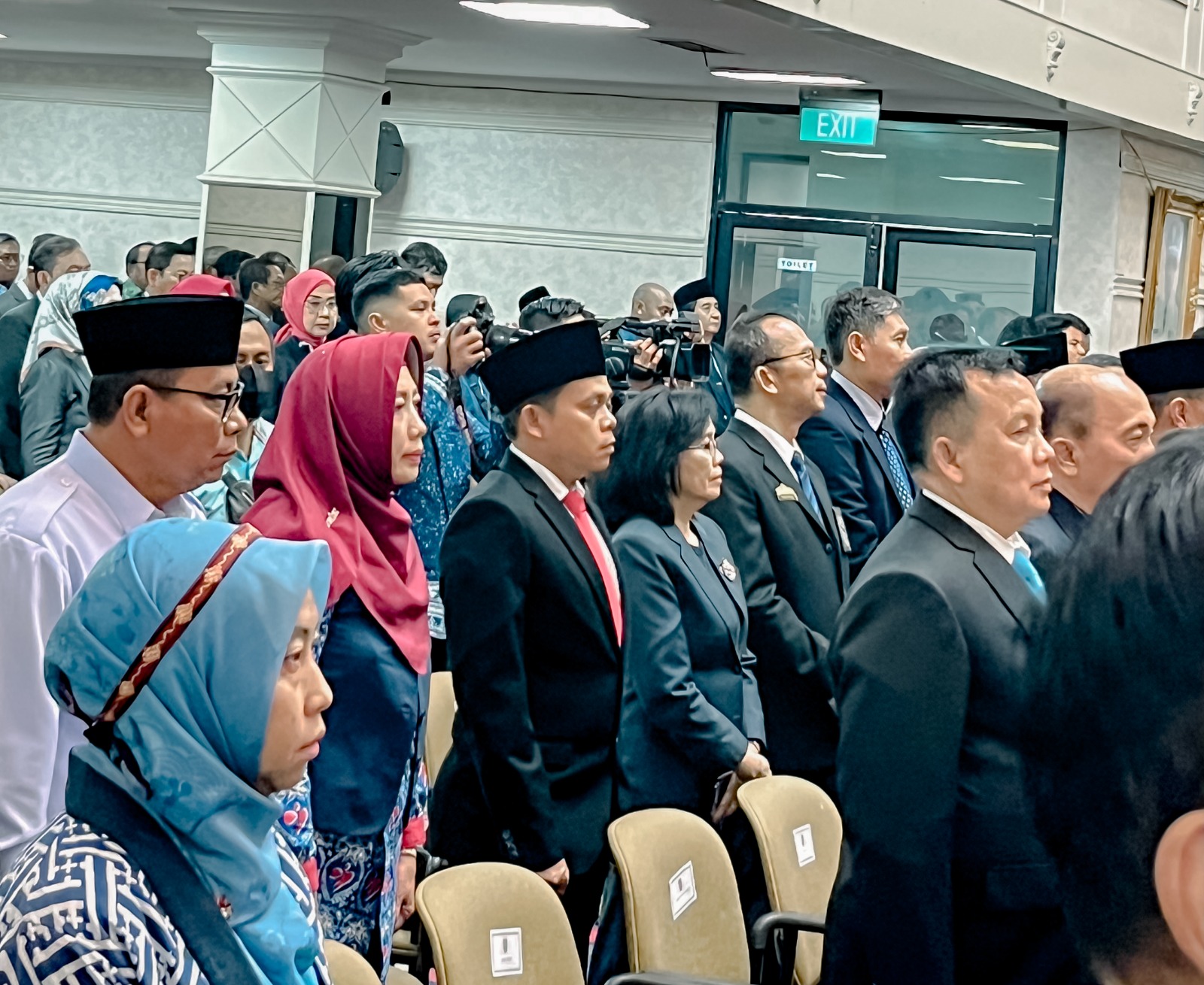 Hadiri Pelantikan Sekda Lampung, Bawaslu Lampung Dorong Sinergi Antar Lembaga