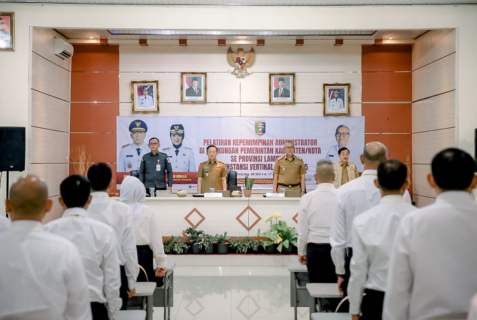 Bawaslu Lampung Dukung Penguatan Kepemimpinan Administrator Melalui Pelatihan Kepemimpinan Administrasi Tahun 2025