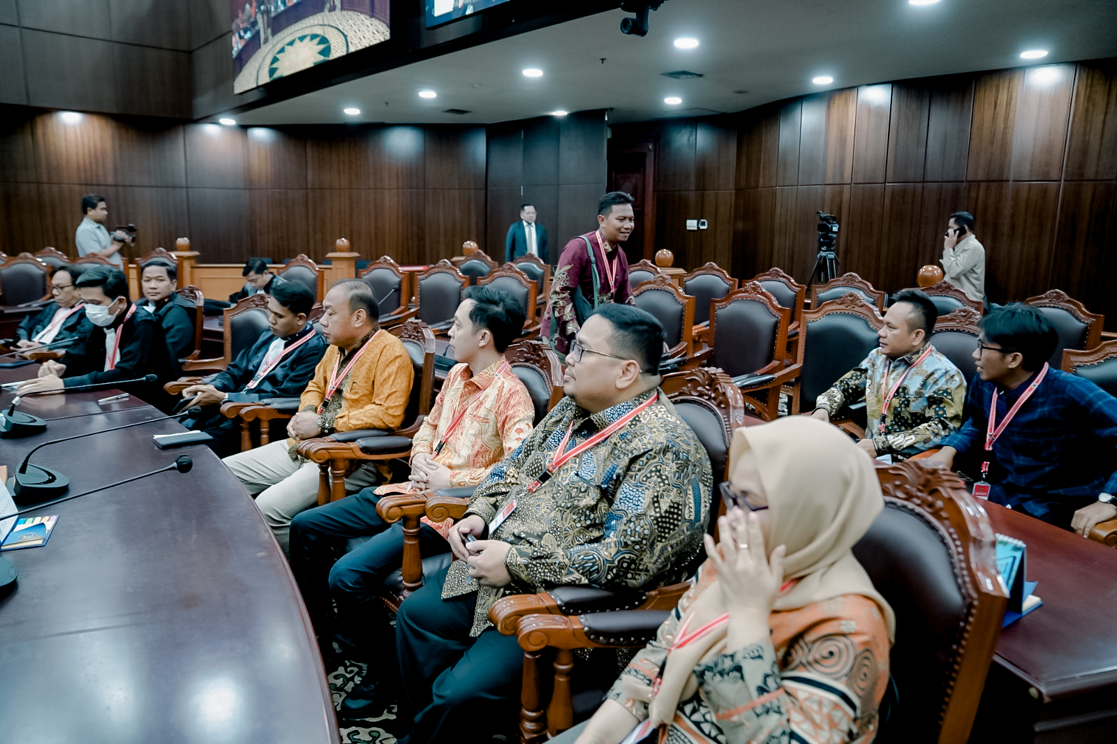 Hadiri Sidang Pengucapan Putusan, Bawaslu Lampung Imbau Semua Pihak Untuk Patuhi Dan Hormati Putusan MK