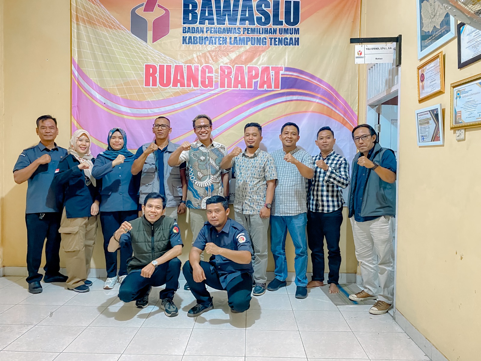 Tiga Bawaslu Kabupaten di Lampung Masuk Nominasi Penilaian Keterbukaan Informasi Publik Tingkat Nasional