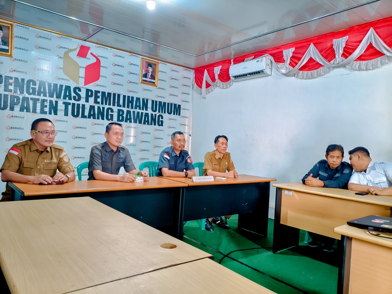 Bawaslu Kabupaten Di Lampung Ikuti Wawancara Monev Keterbukaan Informasi Publik Tingkat Nasional