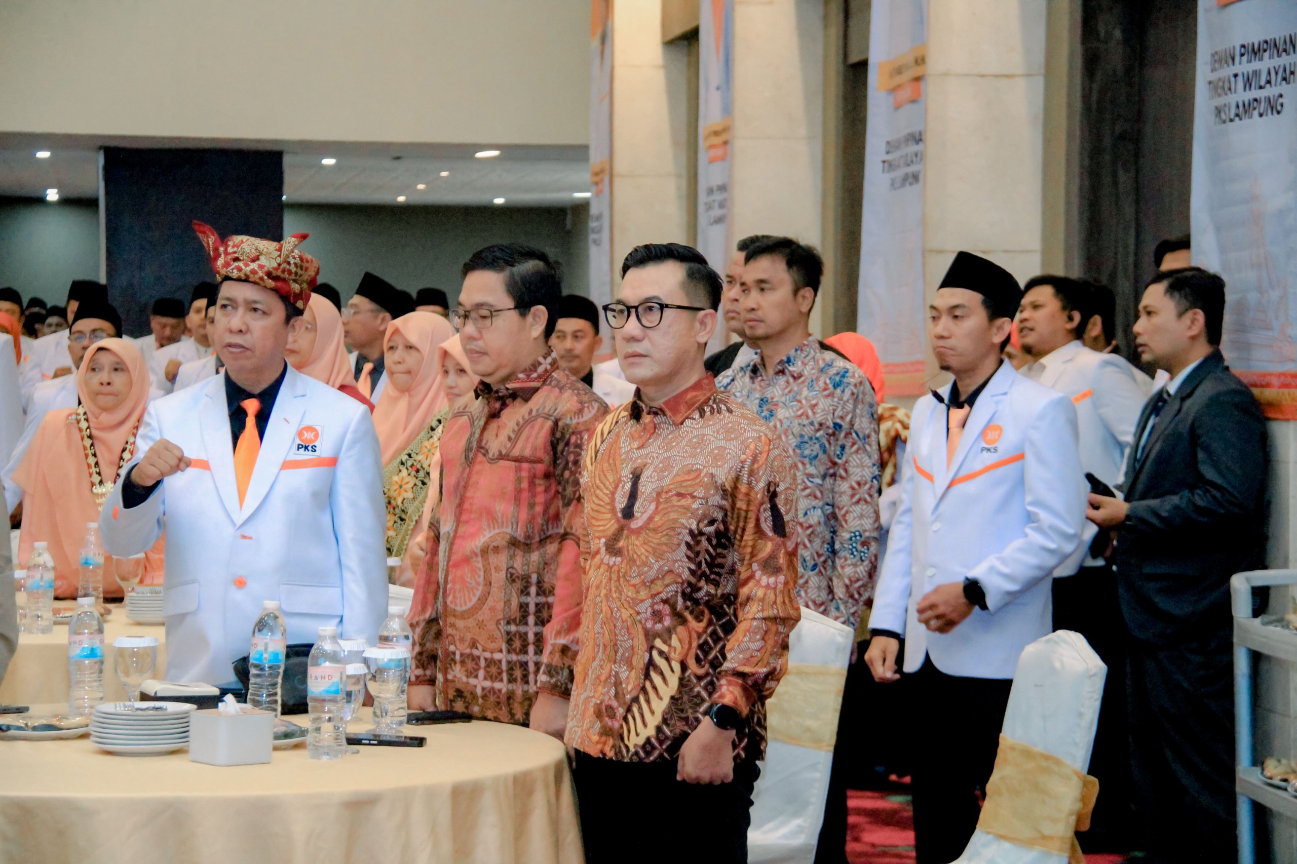 Bawaslu Lampung Hadiri Muswil VI PKS Lampung, Dorong Politik Demokratis Dan Bermartabat