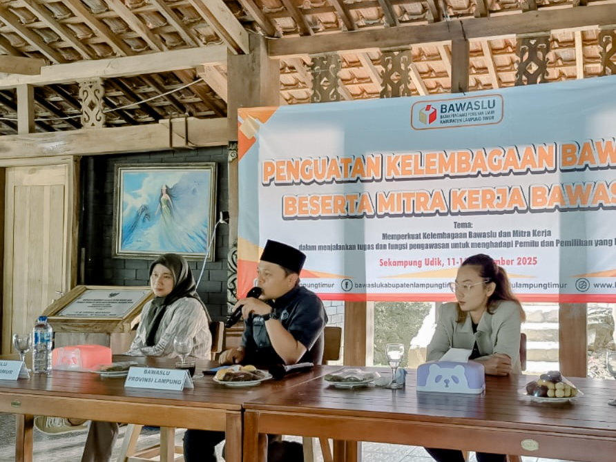 Bawaslu Lampung Perkuat SDM Pengawas, Fokus Tekan Politik Uang dan Netralitas ASN