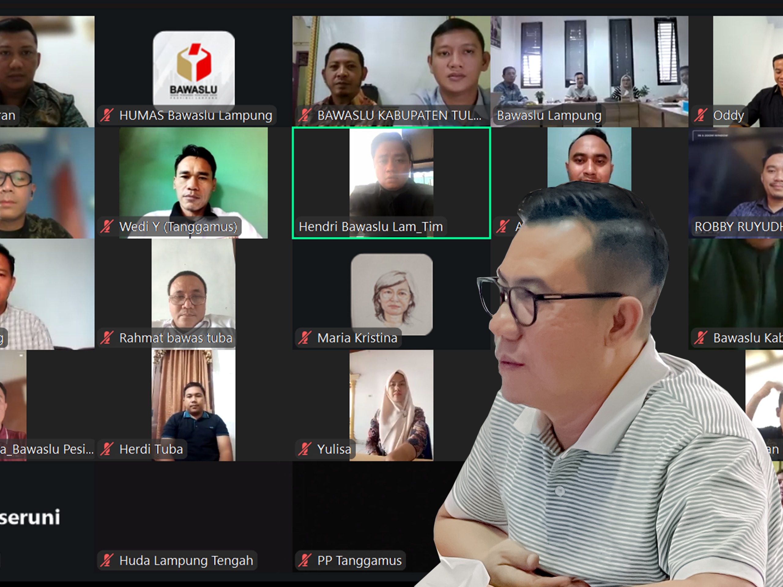 Bawaslu Lampung Gelar Rapat Persiapan Gakkumdu Award 2025 Dan Penyusunan Artikel Penanganan Pelanggaran