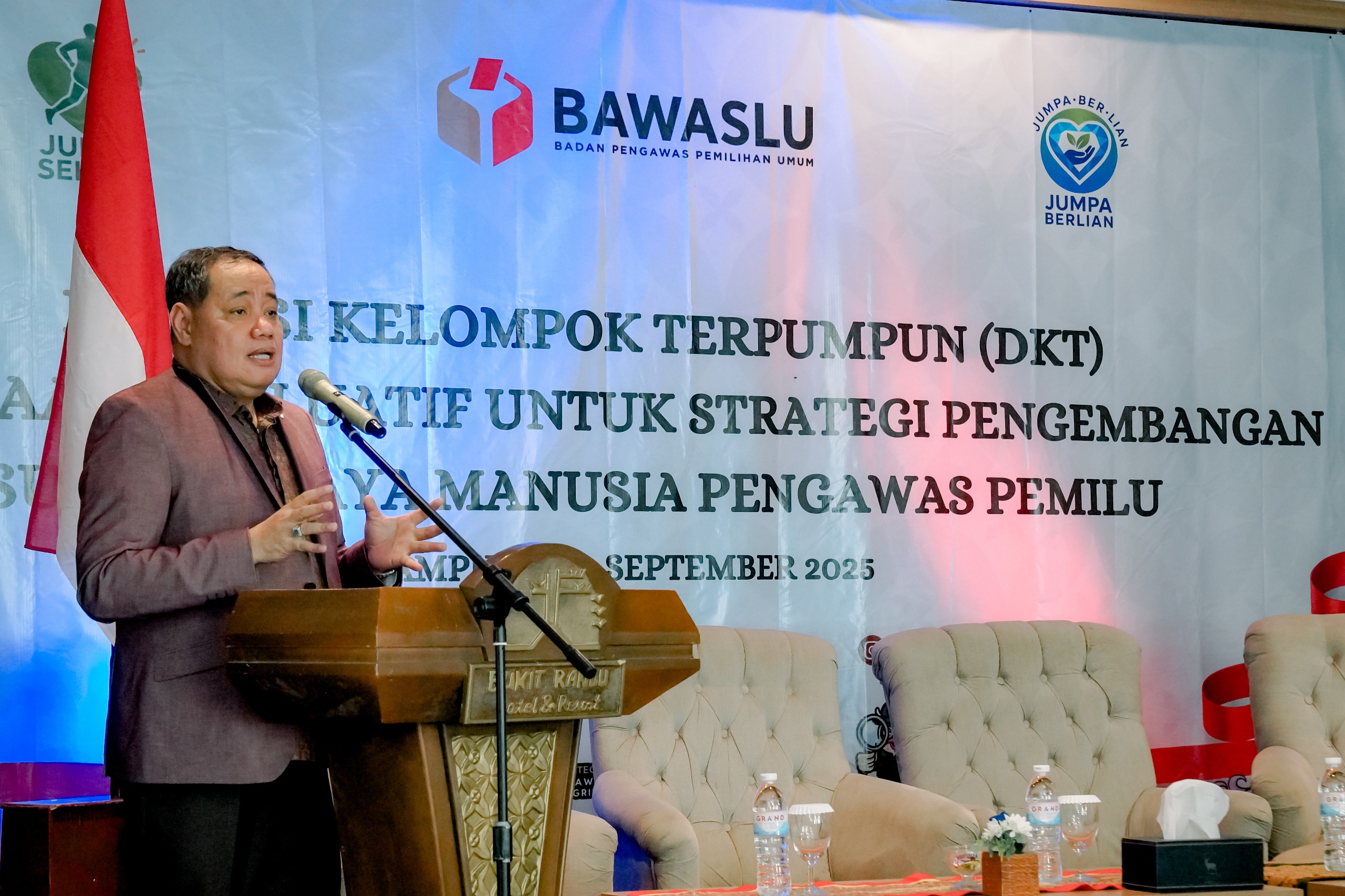 Bawaslu RI Gelar Diskusi Evaluatif SDM Pengawas Pemilu Di Lampung