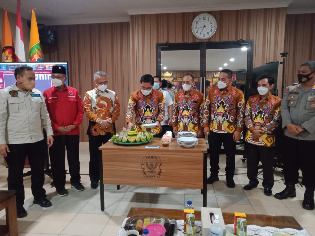 Bawaslu Hadiri Penetapan KPU Lampung Pemilu Serentak 2024