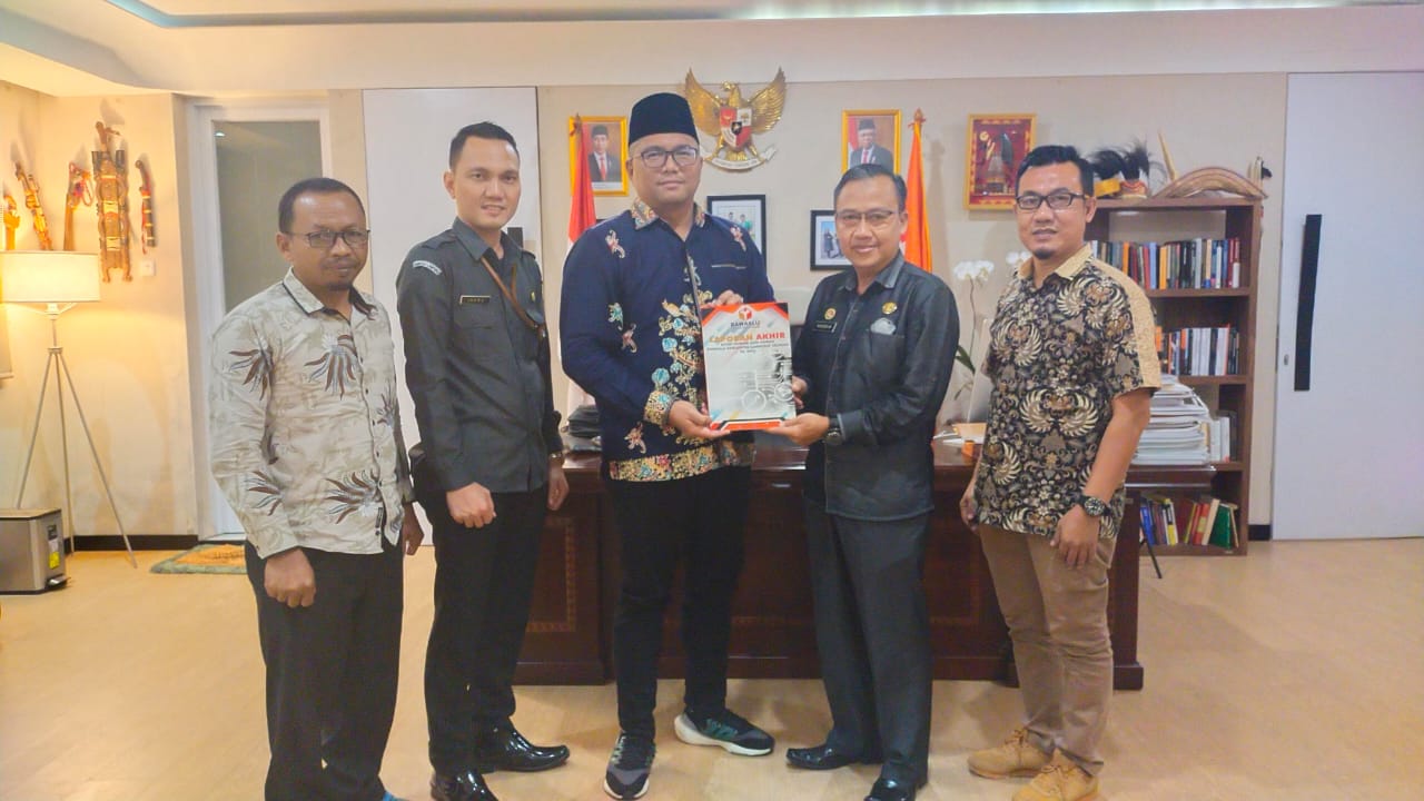 HHD Bawaslu Lampung Laporkan Kinerja 2021