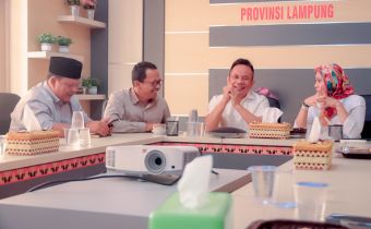 Bawaslu Lampung Sambut Kedatangan Lampung Democracy Studies