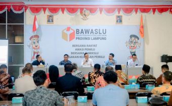 Gakkumdu RI Kunjungi Bawaslu Lampung, Lakukan Pembinaan Menghadapi Pemilu 2024
