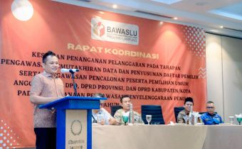 Iskardo : Semua Output Dari Bawaslu Harus Sesuai Dengan Hasil Pleno