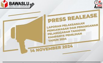 [[Press Realease]] Bawaslu Lampung Tegaskan Larangan Kampanye Selama Masa Tenang Pilkada 2024