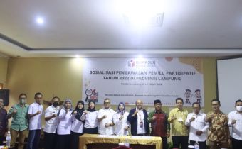 Sukseskan Pemilu! Bawaslu Lampung MoU dengan KPID dan Komisi Informasi