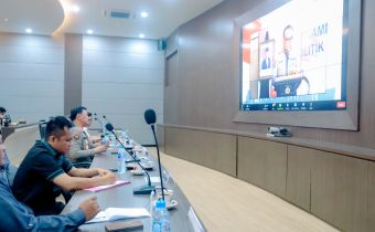 Bawaslu Lampung Ikuti Dialog Penguatan Internal Polri