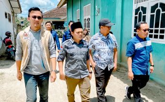 Imam Bukhori Awasi Verfak Perbaikan Kedua Calon DPD di Pringsewu