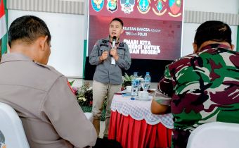 Perkuat Sinergitas, Hermansyah: TNI Dan POLRI Berperan Penting Jelang Pemilu