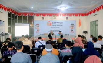 Bawaslu lampung Gelar Rakor Proyeksi dan Evaluasi Anggaran