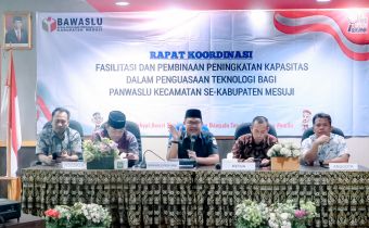 Rakor Fasilitasi, Suheri: Maksimalkan Teknologi Untuk Mendukung Pengawasan Pemilu